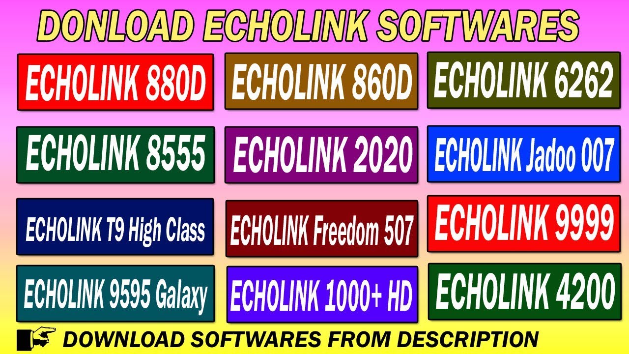 echolink satellite receiver software download